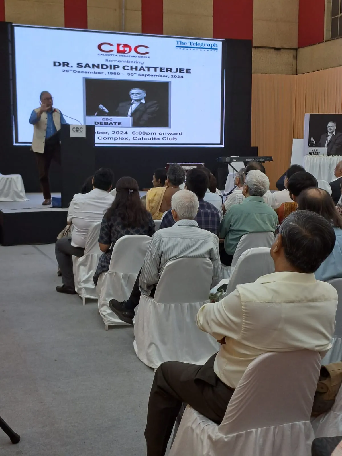 Dr Sandip Chatterjee Memorial Meeting — Calcutta Debating Circle