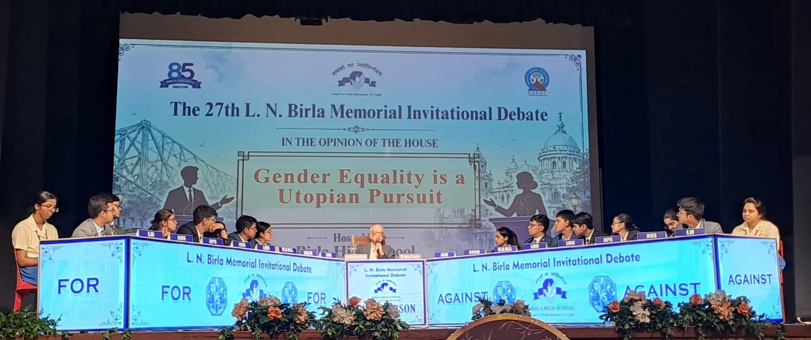 L N Birla Debate — Calcutta Debating Circle