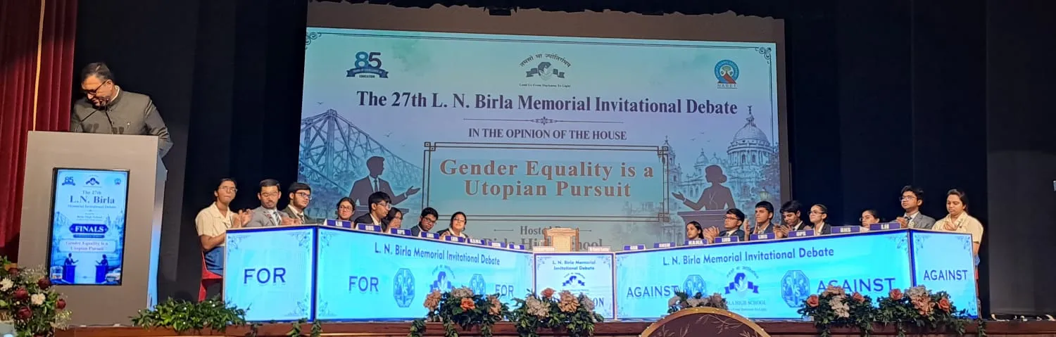 L N Birla Debate — Calcutta Debating Circle